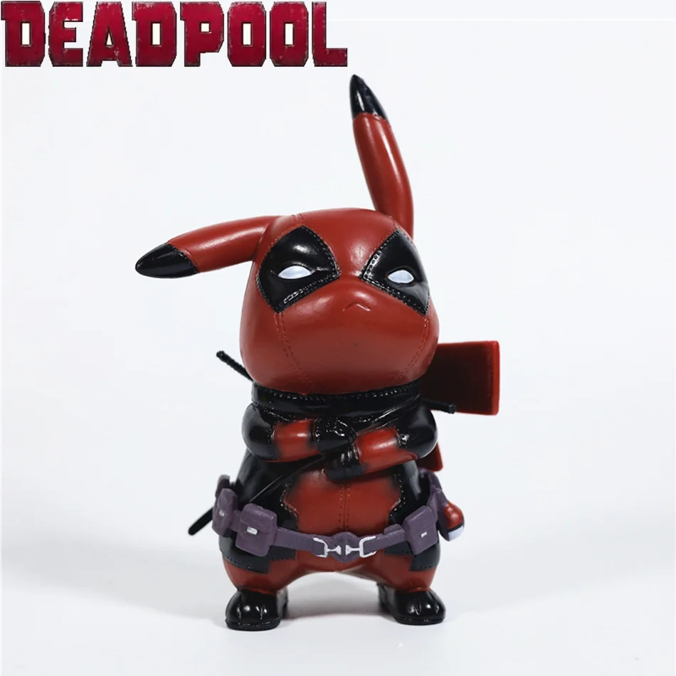 12 سنتيمتر البوكيمون أنيمي الشكل بولي كلوريد الفينيل بيكاتشو تأثيري ديدبول الكرتون عمل أرقام Kawaii نموذج جمع الحلي الاطفال اللعب هدية #1