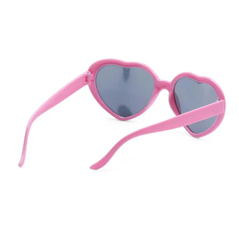 New Gifts Long-lasting Heart-shaped Lights Become Love Image Heart Diffraction Glasses Special Effect Glasses
