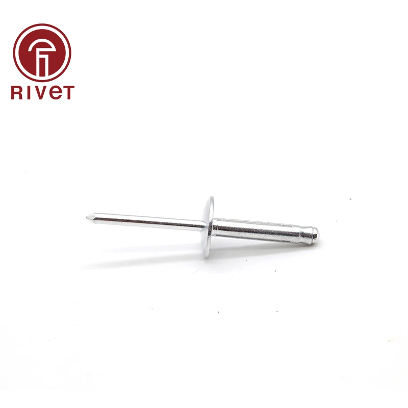 50pcs 100pcs Bulb Tite Blind Rivet aluminum Open type blind rivet BT type Top quality soft material wood plastic M4.8