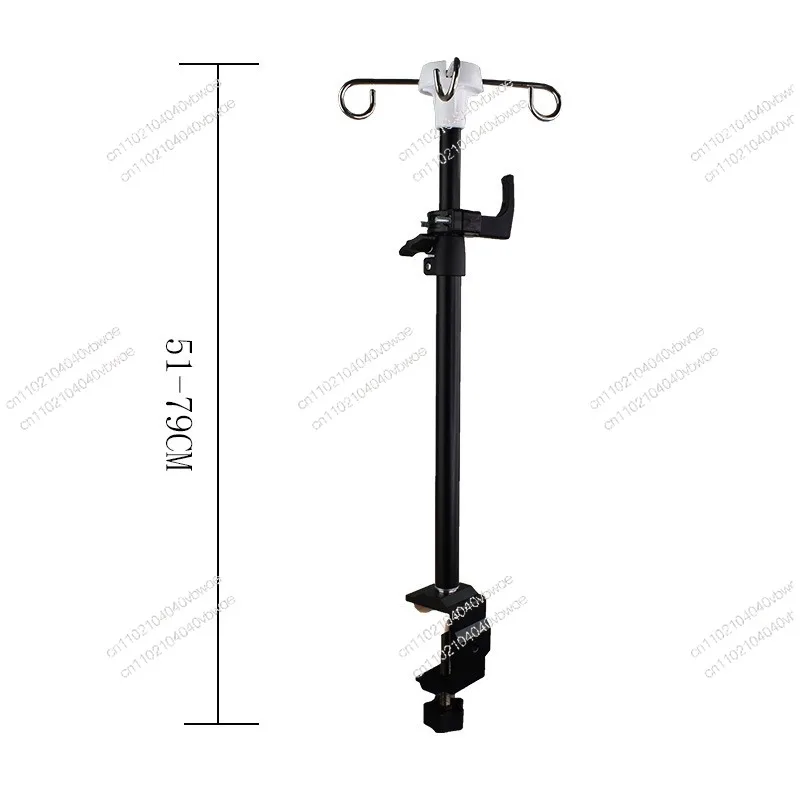 Bedside Infusion Rack Bedroom Bed Telescopic Feeding Liquid Food Bracket Household Elderly Care Bracket