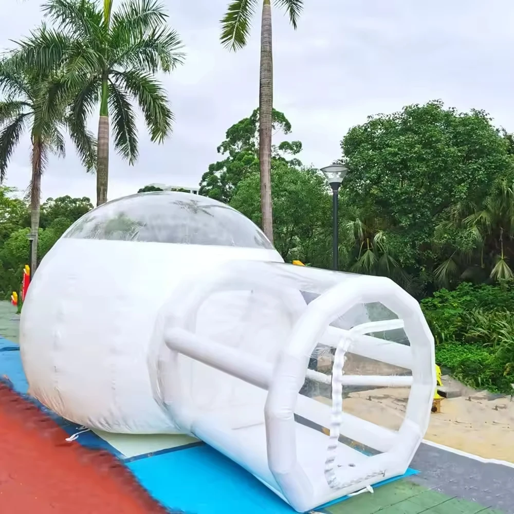 Tienda de campaña inflable para exteriores, carpa de burbuja transparente para pícnic, iglú, Hotel