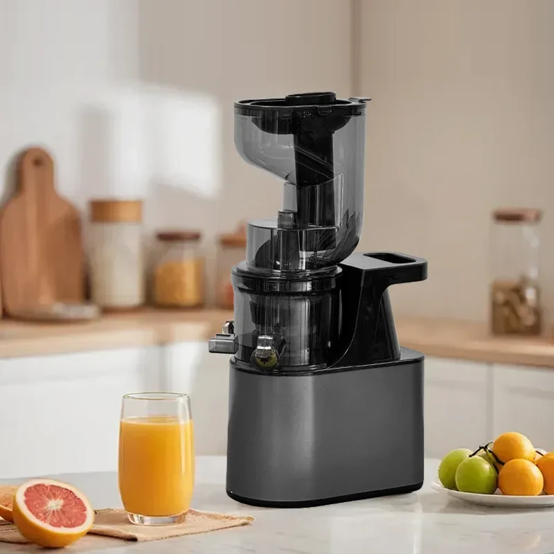FirmHome Store2L Stainless Steel Slow Juicer Commercial Automatic Juice Extractor With Pulp Separation Large Mouth