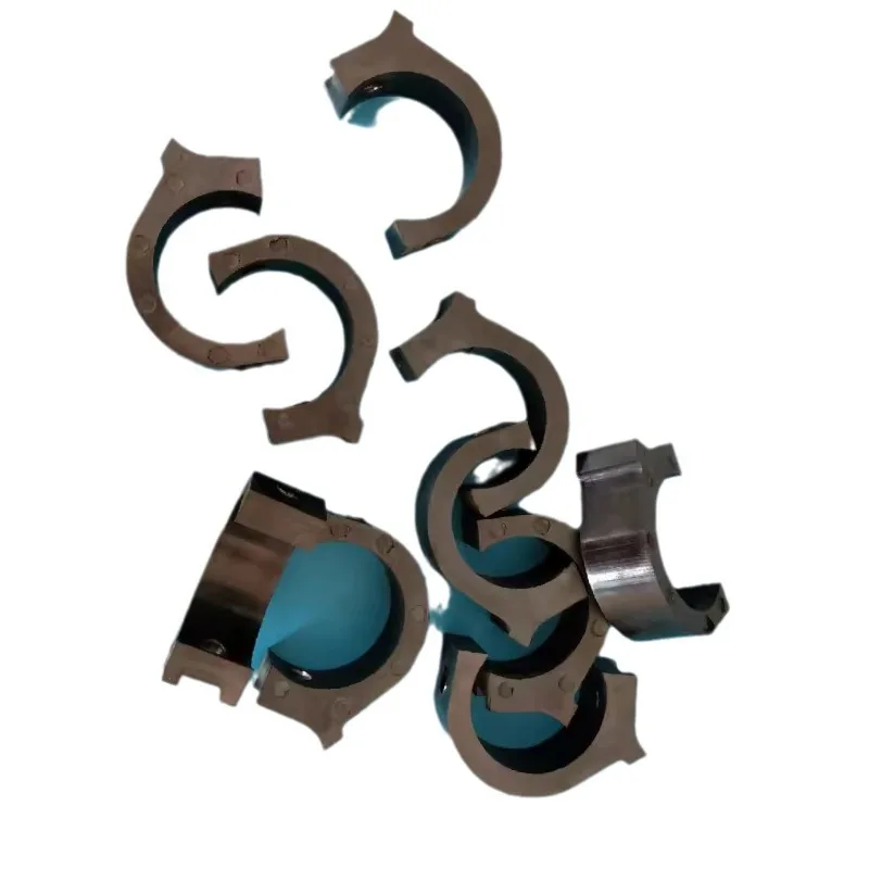 4pcs SOR Semi‑circular Gripper Pad Offset Printing Machine Spare Parts Gripper Rubber Pad for Printing Press