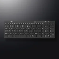IP68 Waterproof Dustproof Wired Medical Silicone Keyboard Full Size backlight keyboard With Num Pad