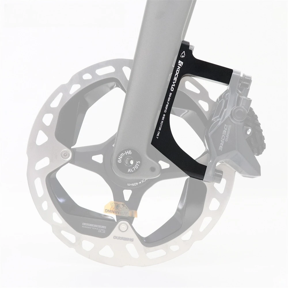 M-MA-F160P/D is suitable for 160mm front and rear wheel hydraulic flat disc brake converter column mounted clamp brake seat view 3