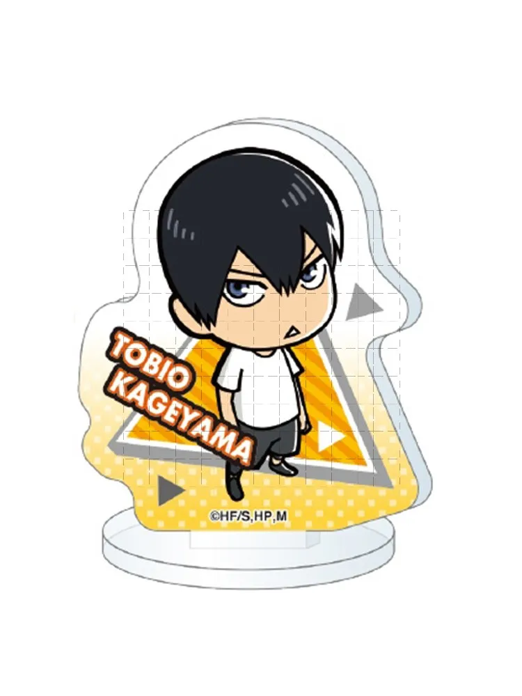 Game Shoyo Hinata Tobio Kageyama Kenma Kozume Tetsurou Kuroo Mini Figure Doll Anime Acrylic Stand Model Cosplay Toy Gift