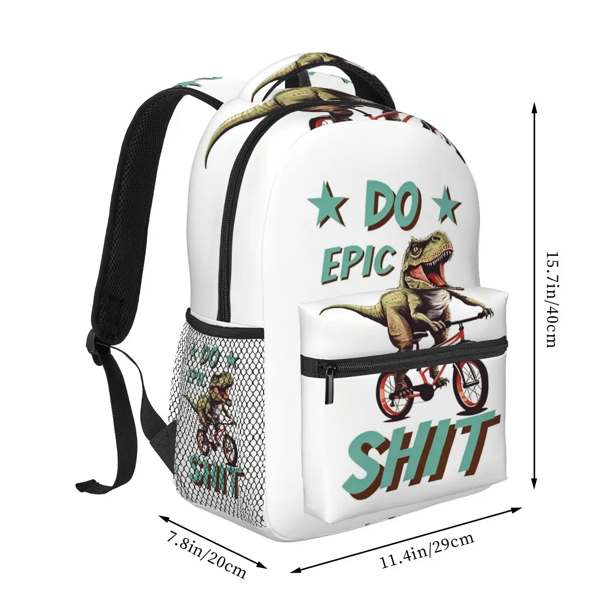 Too Old For This Shit Funny Backpack Student Boys Girls BookBag Children School Bag Laptop Shoulder Bags for Men Women