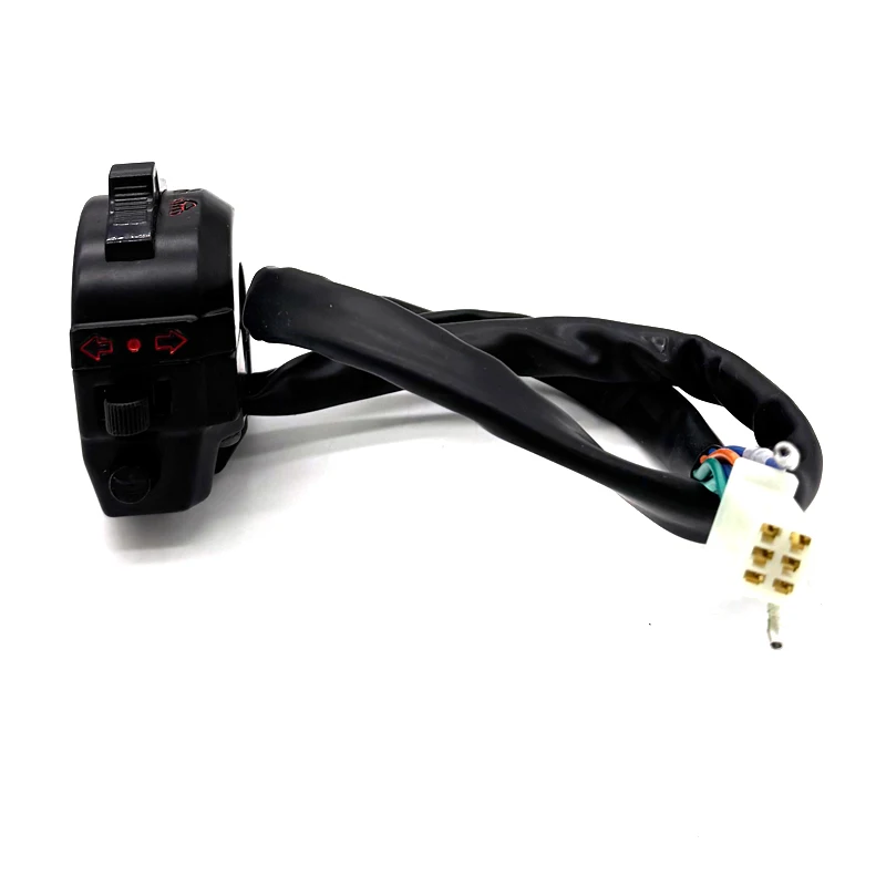 22mm Motorcycle Handle Bar Left Right Electric Start Control Switches Horn Turn Signal Headlight For Honda XL XR 250 400 600