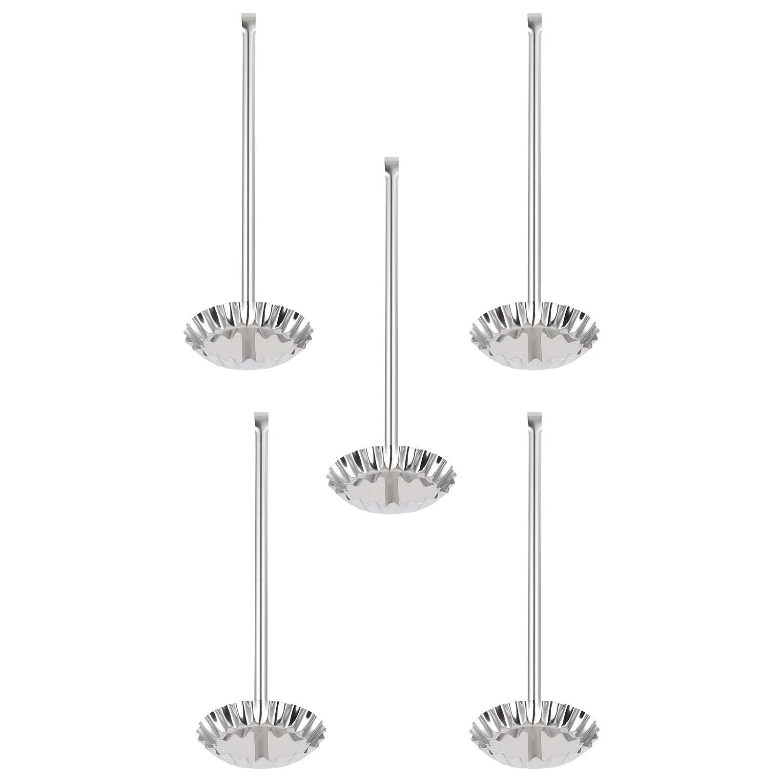 

5pcs Meatloaf Molds Stainless Steel Meatball Maker Kitchen Tools Long Handle Baking Cooking Radish Pancakes Fried Balls Home