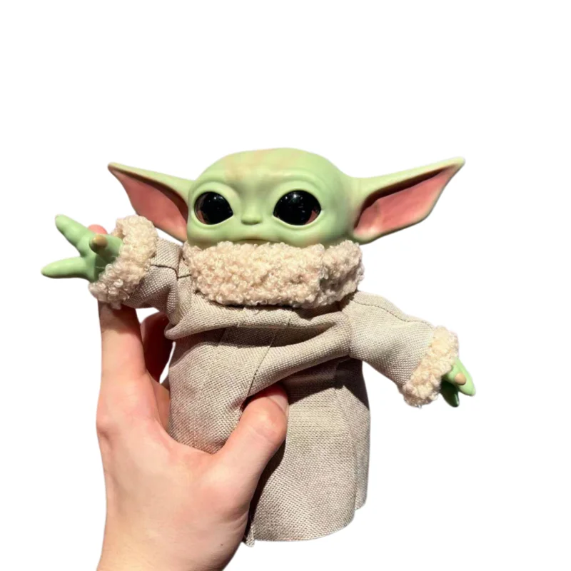 17cm 28cm Star Wars Yoda Baby Grogu Action Figure Cute Plush Model In Stock Birthday Boys Gift Fashionable Popular Doll Hot view 6