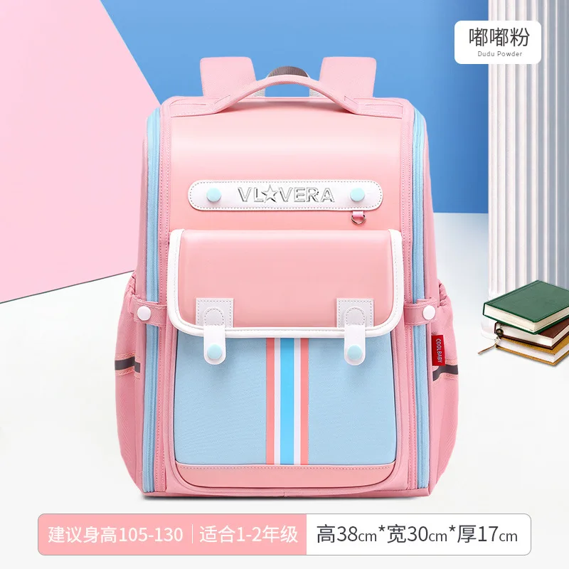 British style academy 2025 new children's primary l Students schoolbag boys and girls Oxford cloth waterproof backpack