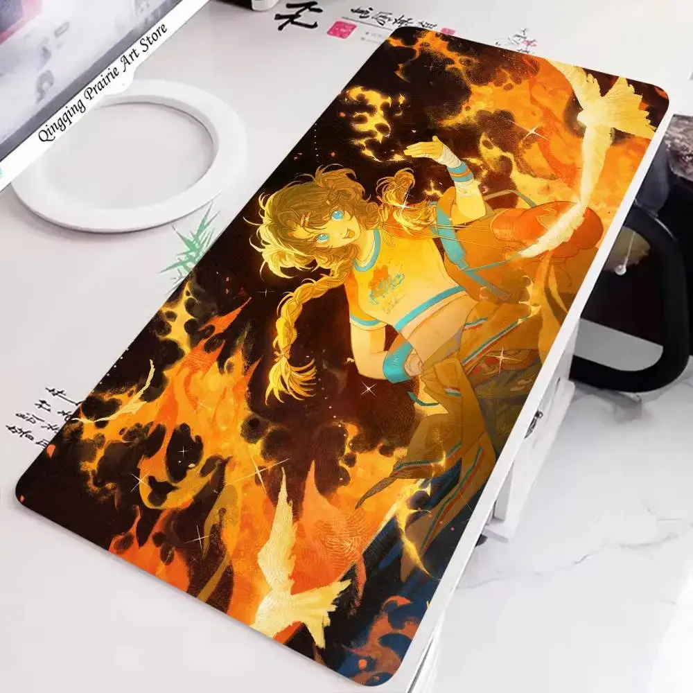 Spathodea Anime Game R-Reverse 1999 Mousepad Non-slip Suitable For Office Computers Laptops E-sports Game Desk Mats XXL Keyboard