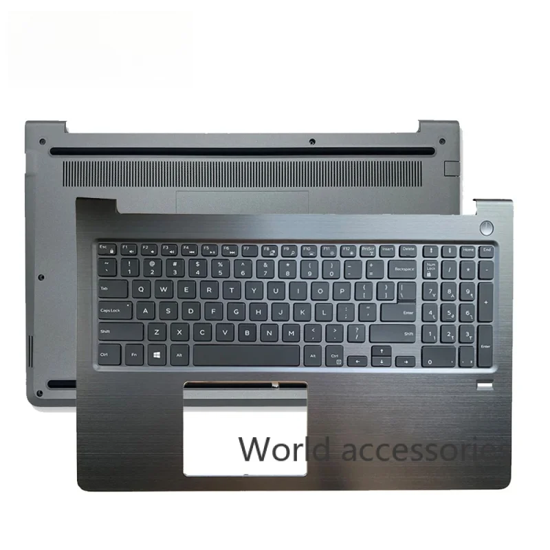 

Laptop upper cover keyboard for Dell Vostro 15 5000 5568 V5568 P62F palm rest case bottom shell lower cover 0JD9FG