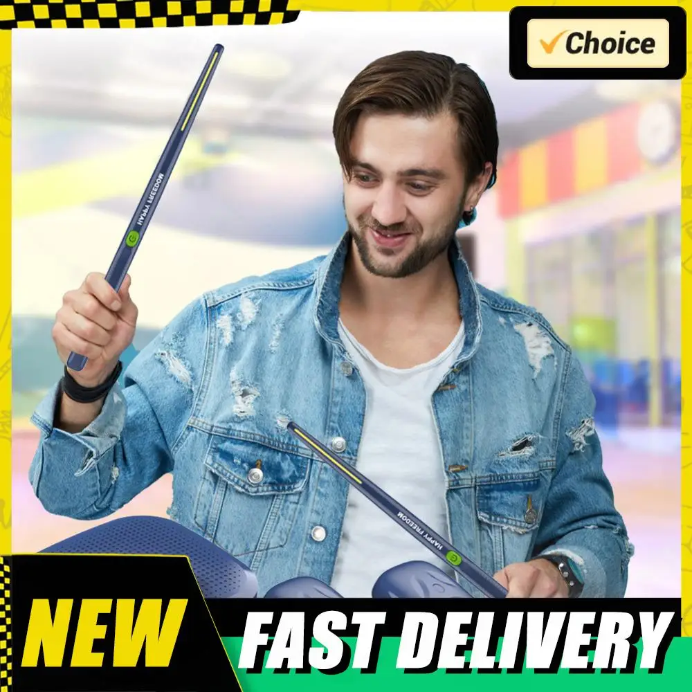 

Воздушный барабан с барабанными палочками Портативный электронный виртуальный воздушный барабан Барабанные палочки Педали Профессиональный подарок для взрослых и детей