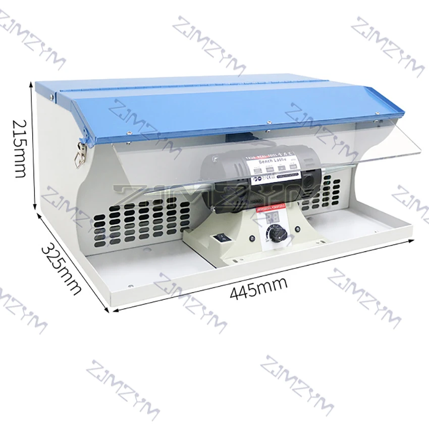 1200W Polishing Machine With Dust Collector Polishing Grinding Motor Bench Grinder Polisher for Jewelry Polisher Machine