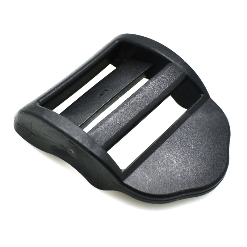Durable Tear Resistant ABS Release Buckle for Backpack Strap Webbing Anti-deform Black Slider 20/25/32/38mm Dropship