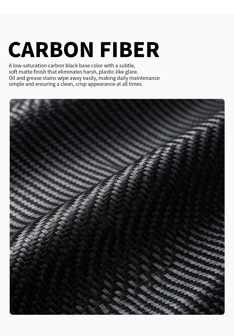 Ultradünne Herren-Geldbörse von GERUOLA mit Apple Airtag-Halterung – RFID-Blockierung, Kohlefaser-Textur, minimalistisches Design, mehrere Karten – Detail 2