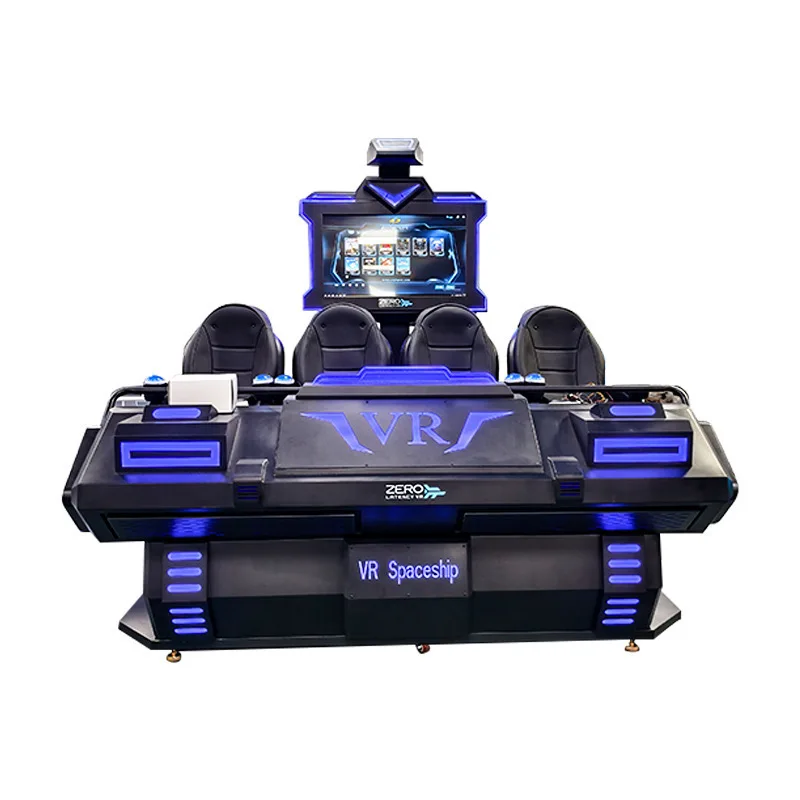 Four-player Entertainment Cinema Arcade Equipment Immersive VR Children Coin-operated Large Shopping Mall VR Game English US