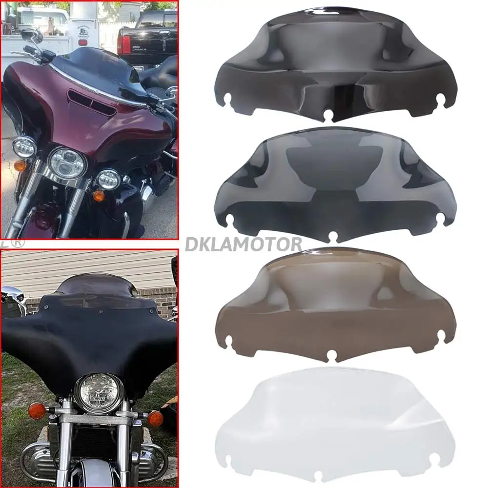 9-Zoll-Motorrad-Windschutzscheiben-Windabweiser für Harley Touring Electra Street Glide Ultra Limited 2014-2023 Windschutzscheibe
