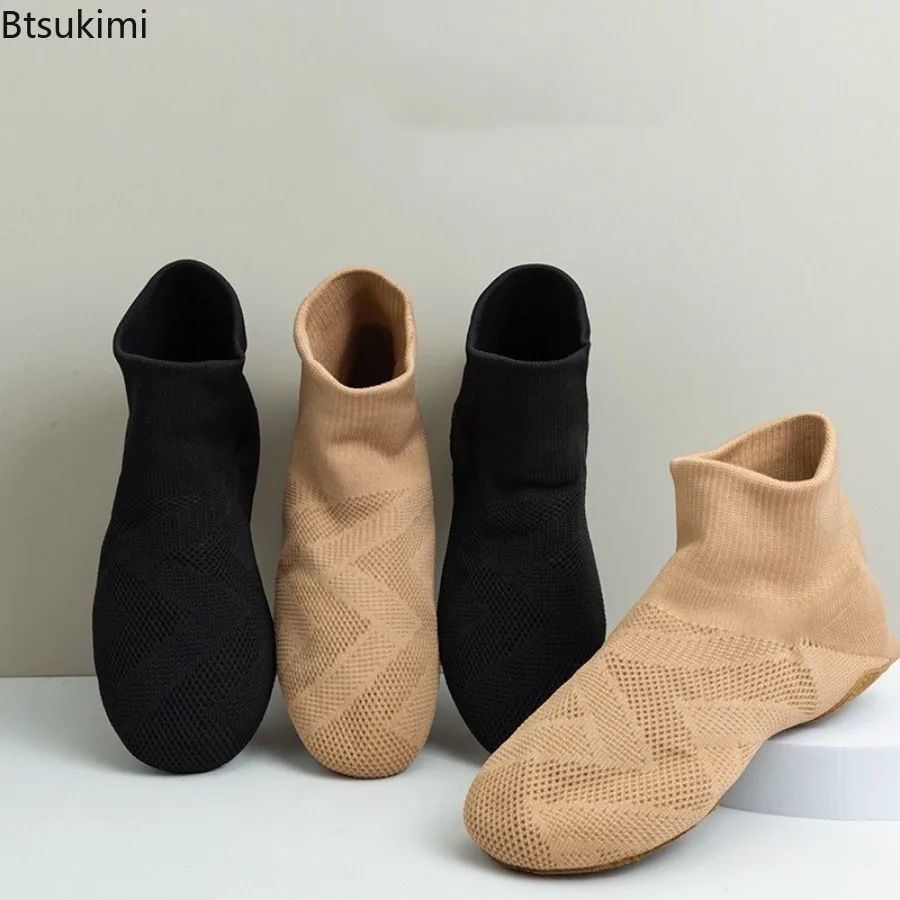 New High-top Jazz Dance Shoes Women Men Kid's Ballroom Modern Salsa Practise Dancing Shoes for Women Ballet Teacher Dance Shoes
