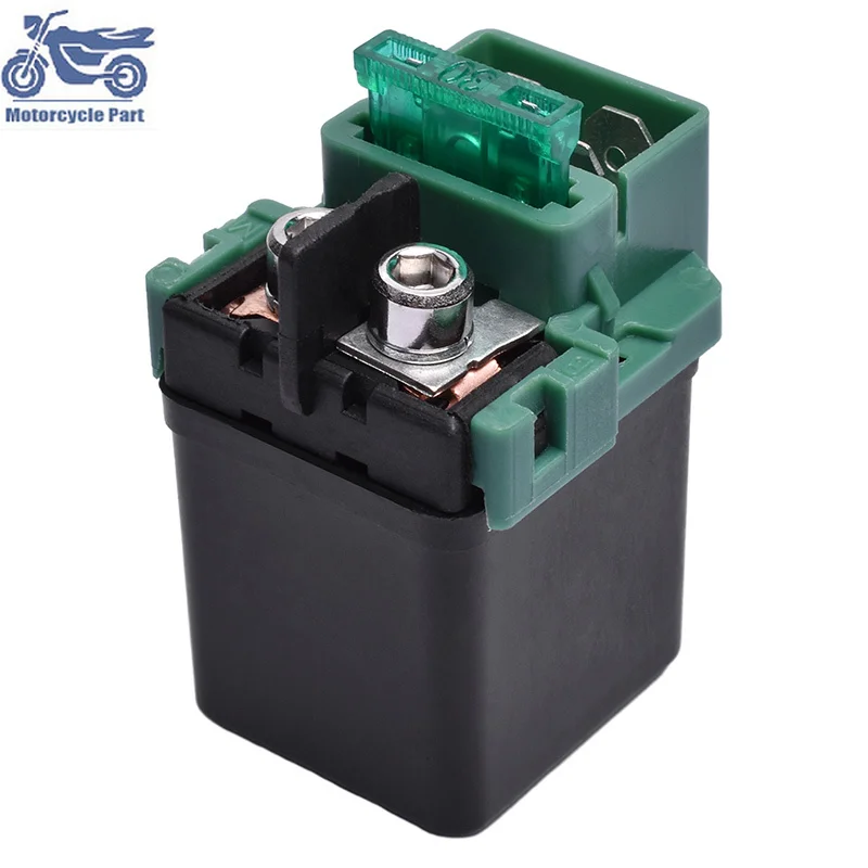 

Motorcycle Electrical Starter Relay Solenoid For Kawasaki EX650 NINJA 650 650R 06-08 KLE650 Zx7p 96-03 KSV 700 KFX KSV Kvf 700