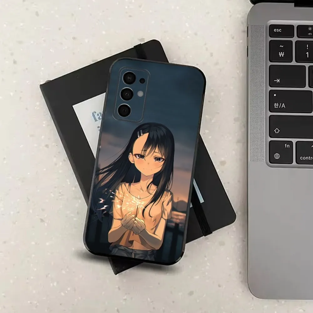 Anime N-Nagatoro S-San Phone Case For Samsung Galaxy A91,A80,A73,A72 ,A71,A53A52,A32 ,A31A22,A21s,A20,Black Cover