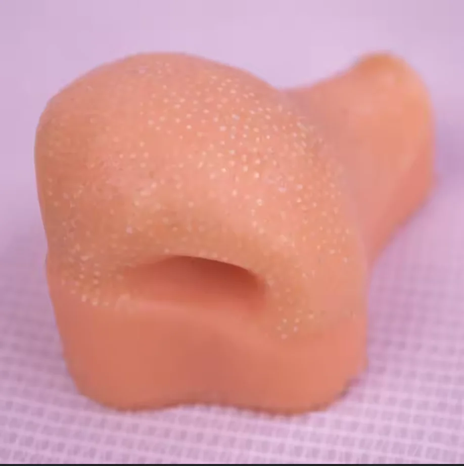 Brinquedo de alívio do estresse, espremendo espinhas, ferramenta de espremendo cravo dos desenhos animados, a mesma ferramenta de transmissão ao vivo do nariz de morango