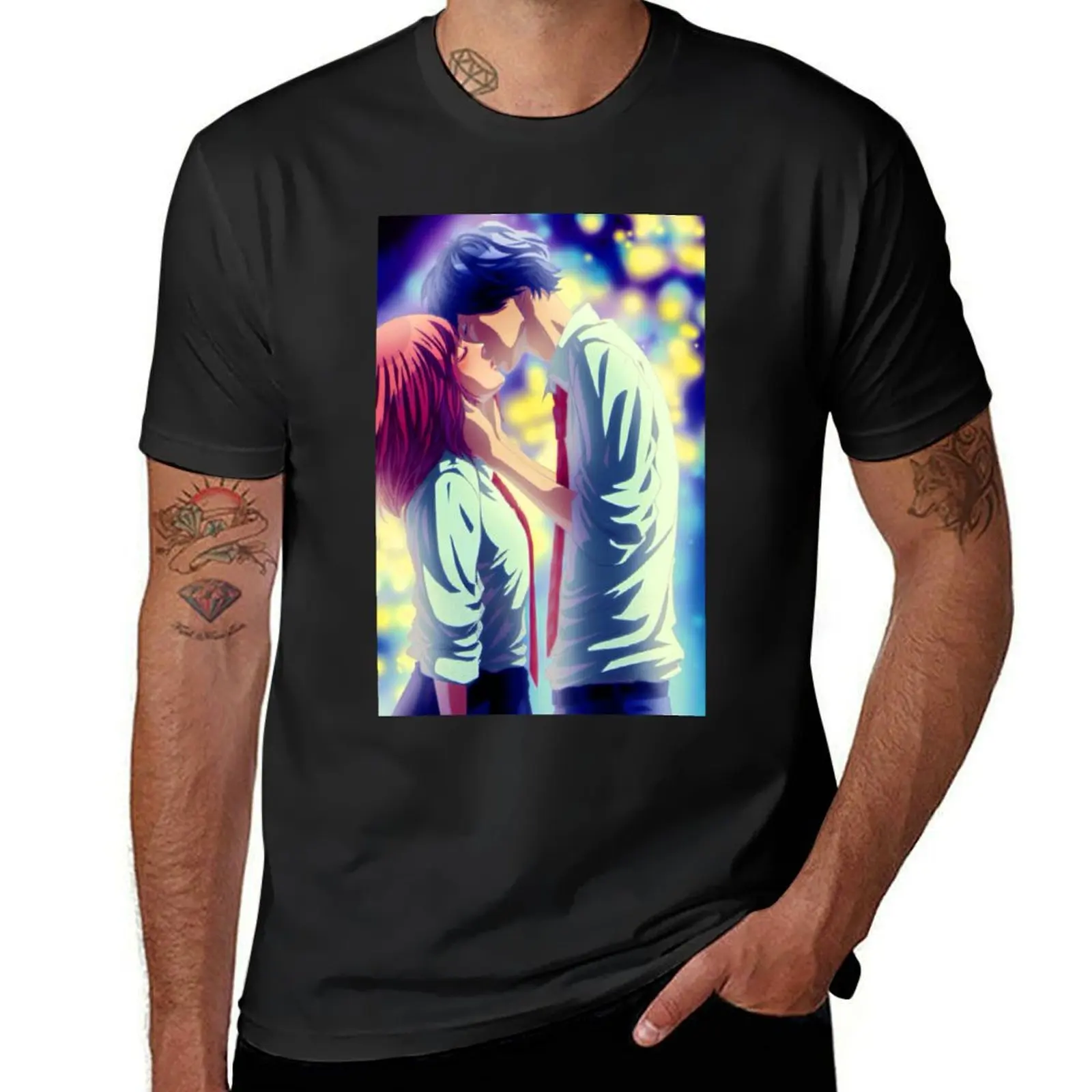 Kou mabuchi Tshirt - futaba yoshioka Sticker -Ao Haru Ride Manga T-Shirt aesthetic clothes shirts graphic tees men workout shirt