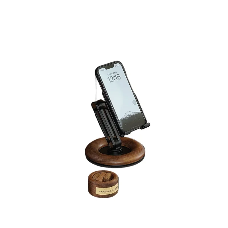 

Desktop ornament, mobile phone holder, lazy tablet support frame, rotatable and foldable.
