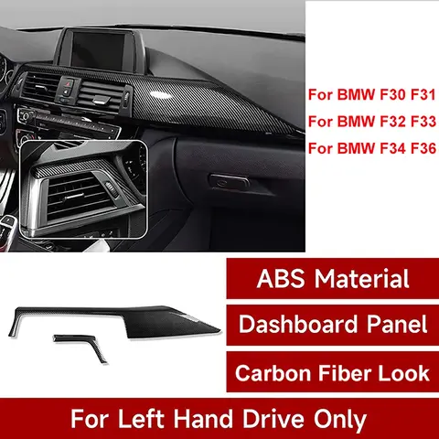 BMW F30 F31 F32 F33 F36 3GT F34 2014-2019 F80 M3 2014-2018용 LHD 차량 센터 콘솔 대시보드 패널 트림 커버 ABS 플라스틱 BMW F30 F31 F32 F33 F36 3GT F34 2014-2019 F80 M3 2014-2018용 LHD 차량 센터 콘솔 대시보드 패널 트림 커버 ABS 플라스틱