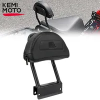 KEMIMOTO Motorcycle Back Rests For CT125 Trail 125 Hunter Cub 2021 2022 2023 2024 Passenger Seat Rear Backrest Cushion Back Pad