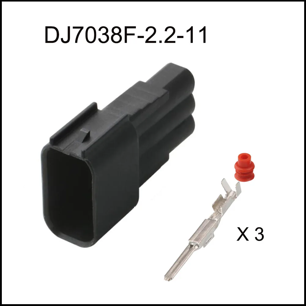 Imagem -02 - Conector do Cabo Impermeável Automático Plugue Automotivo Soquete Masculino Família Terminal Seal Pin 61890728 100set