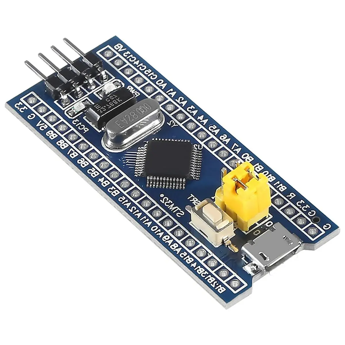 4-Pack STM32F103C8T6 Minimum System Core Board, Micro USB SWD Debug for Embedded DIY Learning