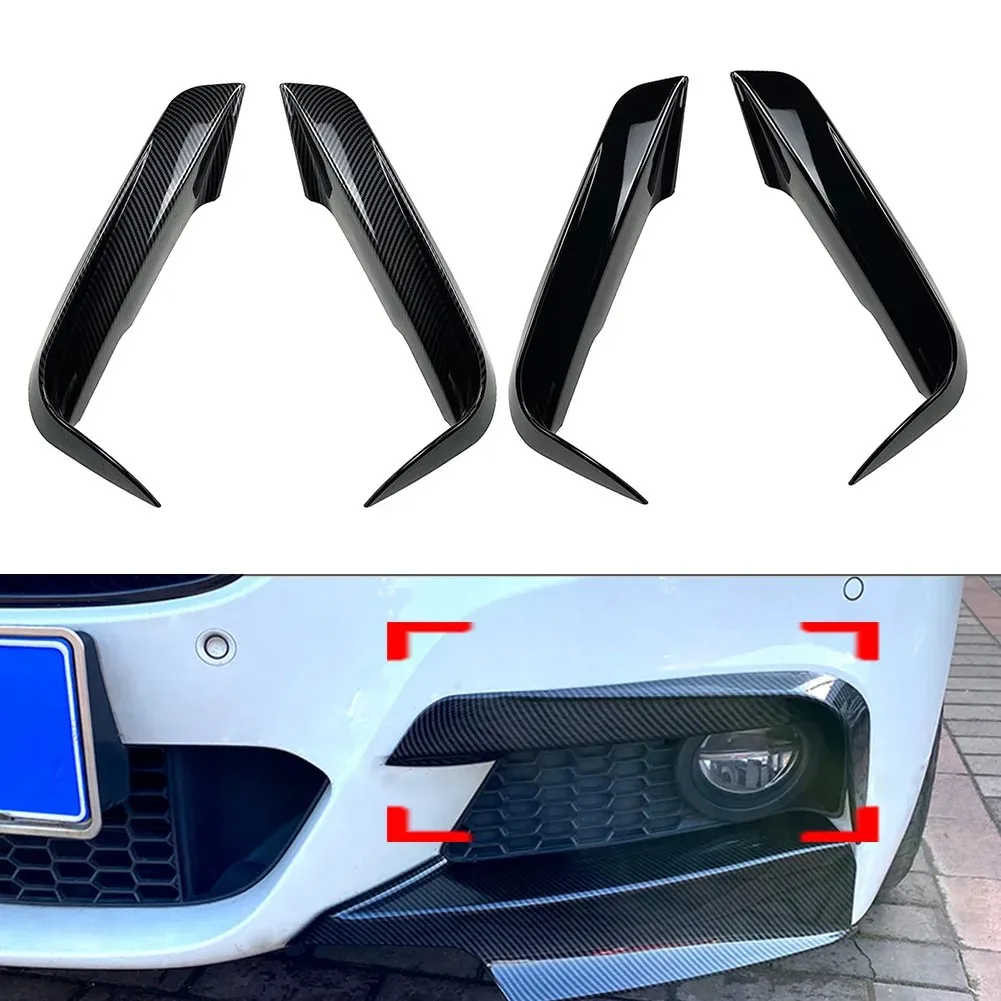 

Front Bumper Side Splitter For BMW 3 Series F30 320i 325i 2013-2019 Fog Lamp Trim Cover Auto Parts Car Accessories