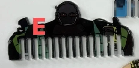 2025 新しい COD コール オブ デューティ ゴースト キオスク キーang nikto 抽象コスプレ アクリル コーム