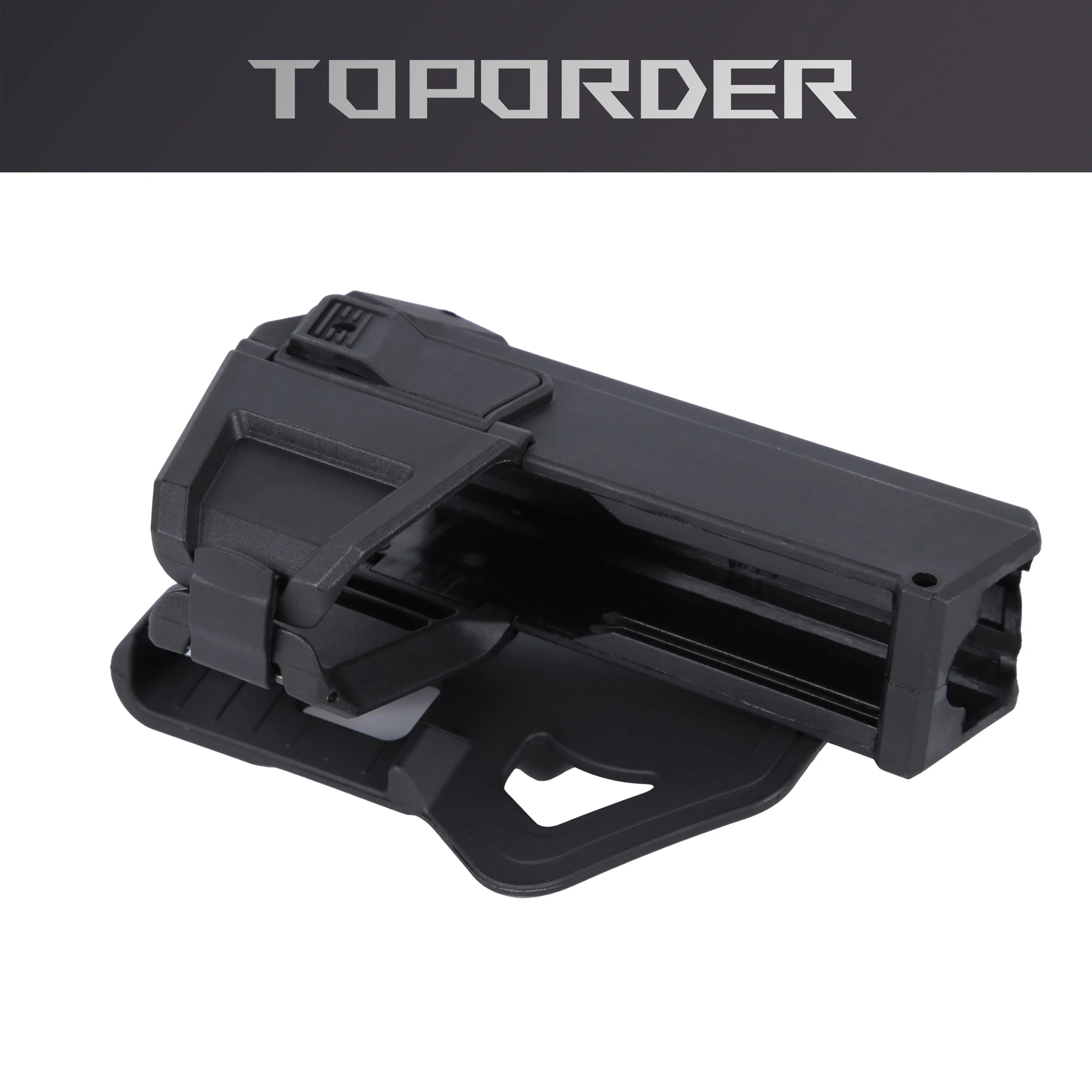 Tattico Glock 17 18 19 Fondina per pistola mobile IR Torcia laser montata Airsoft Colt G17 Blocco pistola Arma Luce X300