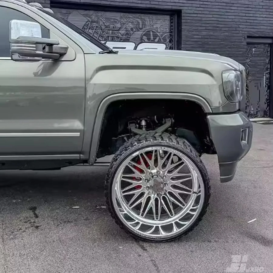 

Customized Forged Wheel Hub 22x12 24x14 24x16 26x16 26x14 20x10 One-piece Super Wheel for Silverado 2500 HD F250 Sierra 2500HD