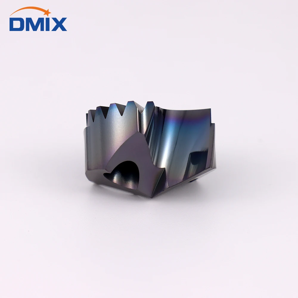 DMIX Crown High speed bit 10-25.8mm Carbide insert Violent hole machining indexable Stainless steel processing saber-tooth drill