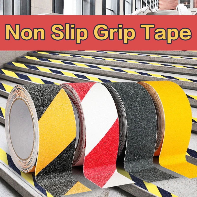 5M Non-slip Tape for Stairs Anti Slip Grip Tape Indoor Outdoor Anti-Slip Stickers For Seniors Strong Adhesive Safety Protector