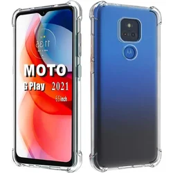 Case for Motorola G Play 2021 Scratch Resistant Reinforced Corners TPU Rubber Soft Skin Silicone Cover Motorola Moto G Play 2021