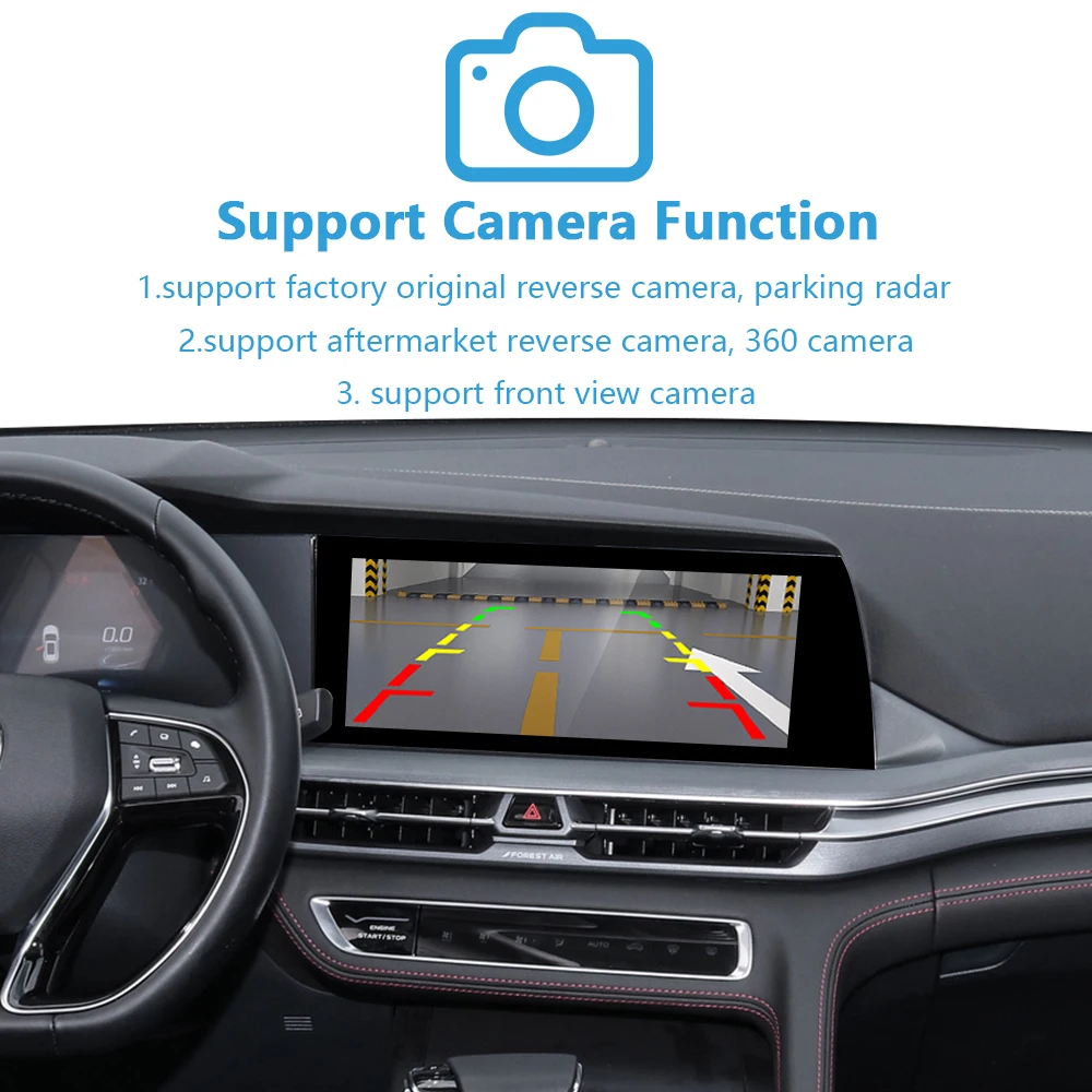 Changan Apple Carplay Module Voor Cs35plus Cs55plus Cs75plus Cs85 Cs95 Eado Uni-T Android Auto Support Ios Mirroring 360 Camera