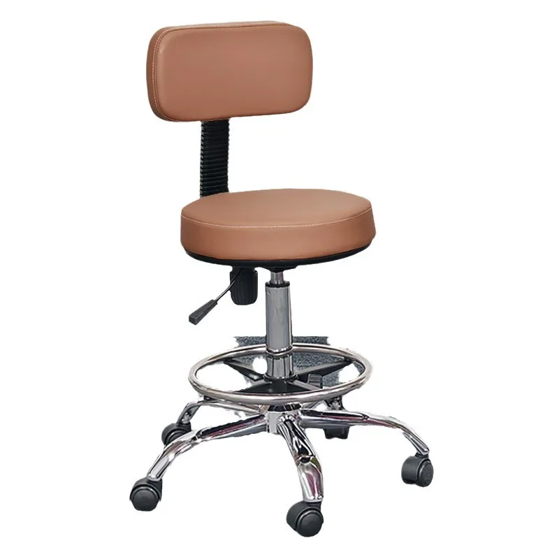 Rotatable levantamento Pedal Back Office Chair, Sentado longo confortável, não cansado, Casa Computer Study Chair