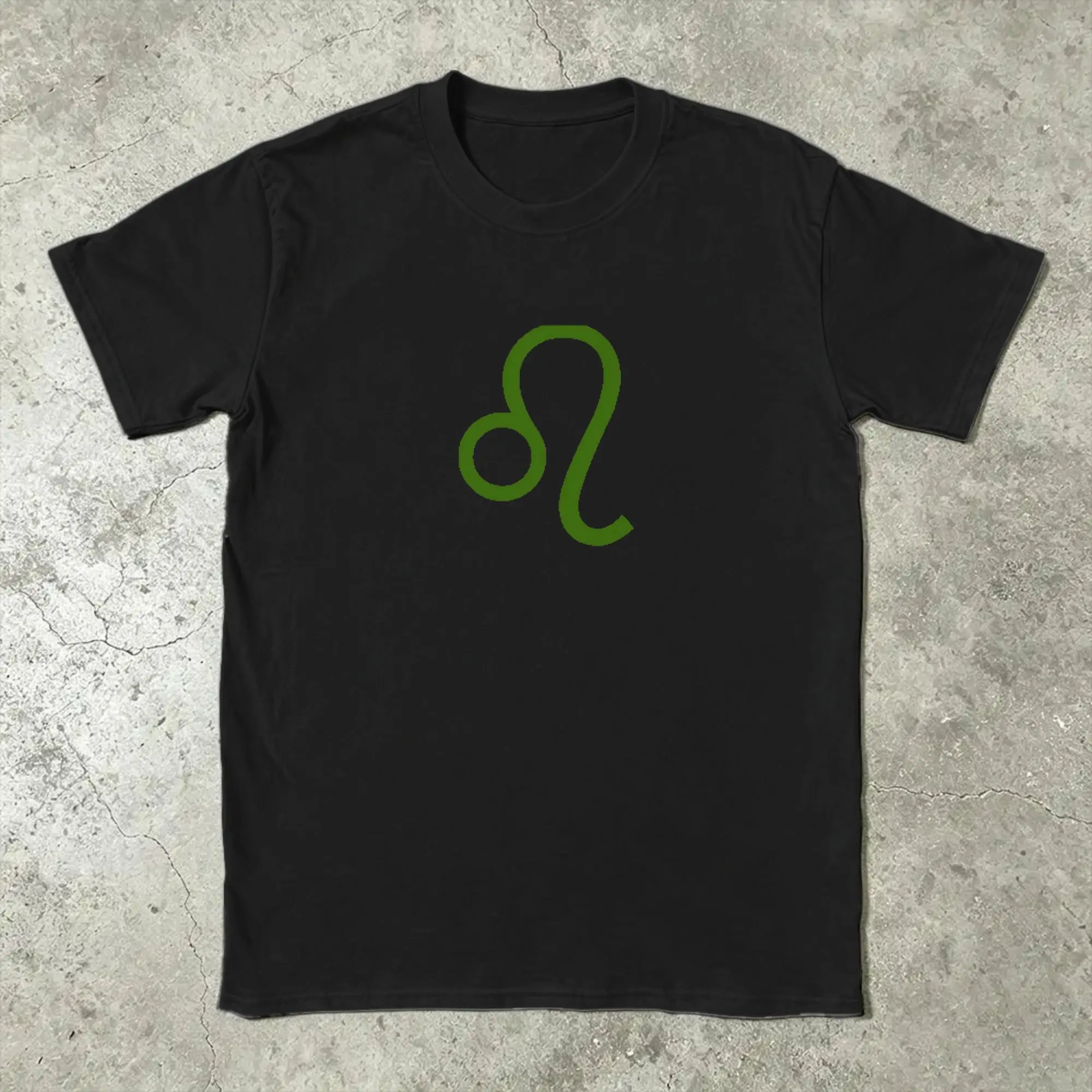 leo olive sign Homestucks T Shirts Men's  100% Cotton Novelty T-Shirt O Neck  Tee Shirt Short Sleeve Clothing Summer
