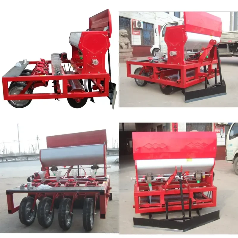 for SX 6 Row Vegetable Planter No Tillage Seeder Adjustable Sowing Distance 20 30cm High Productivity for 25 45HP Tractor