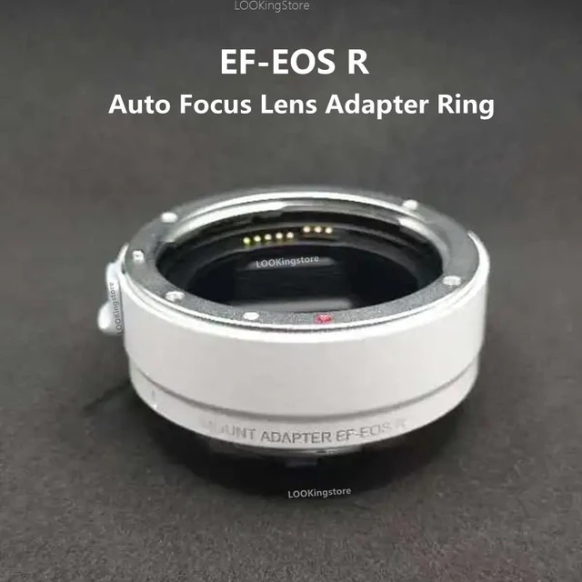 White/Black EF-EOSR Auto Focus Lens Adapter Ring for Canon EF EF-S Lens to  Canon EOS R RF Mount Full Frame Cameras - AliExpress