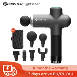 Booster Lightsaber pistola per massaggio professionale Smart-Hit con profondità di massaggio di 80mm 15kg cuscinetto a pressione sollievo dal dolore rilassamento del corpo