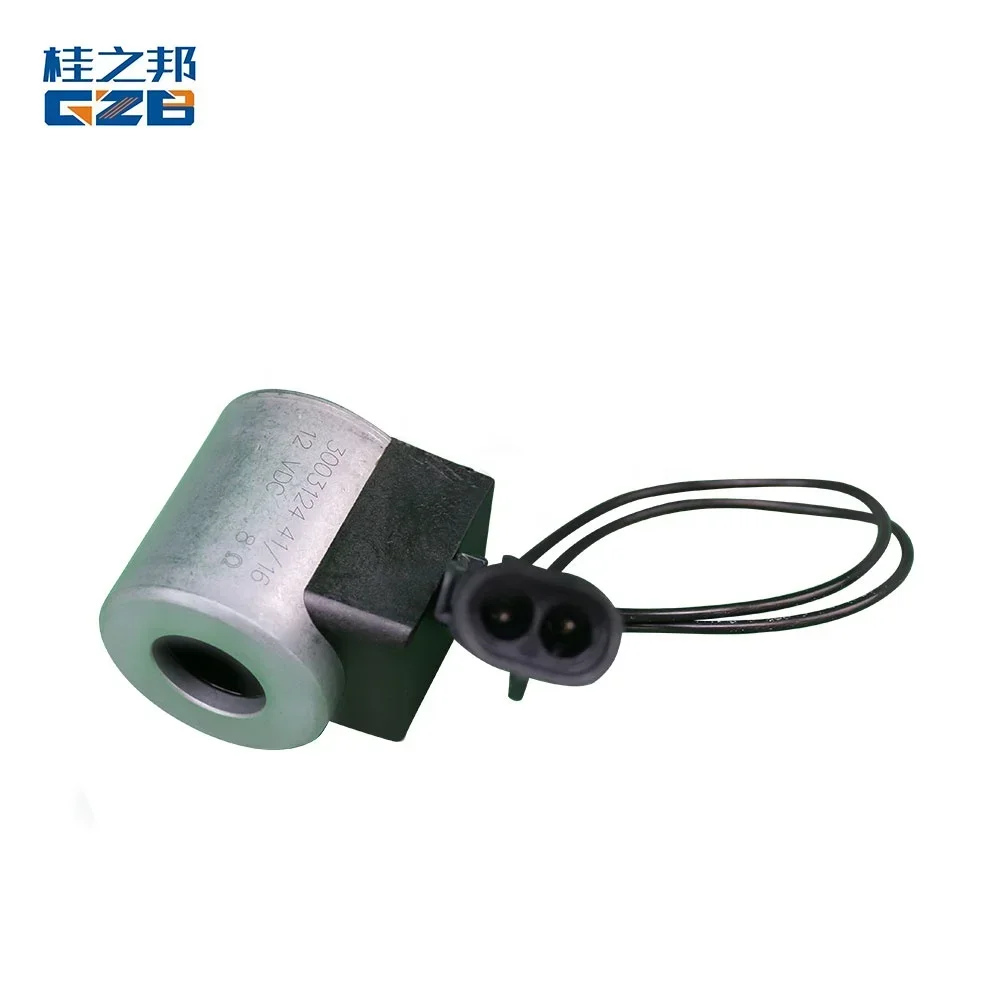 

Электромагнитная катушка клапана GZB для гидравлического насоса экскаватора 3003124 (12V-8) для SY65/SY75 RTS