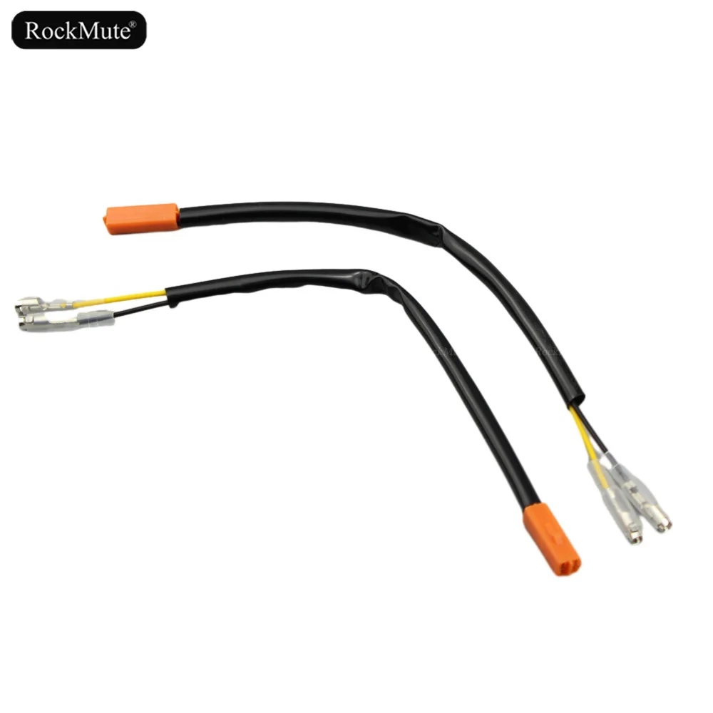 Turn Signal Marker 2 Wire Adapter Connector Harness For KAWASAKI Motorbike Modification Blinker Indicator Cable Plug Leads 1pair