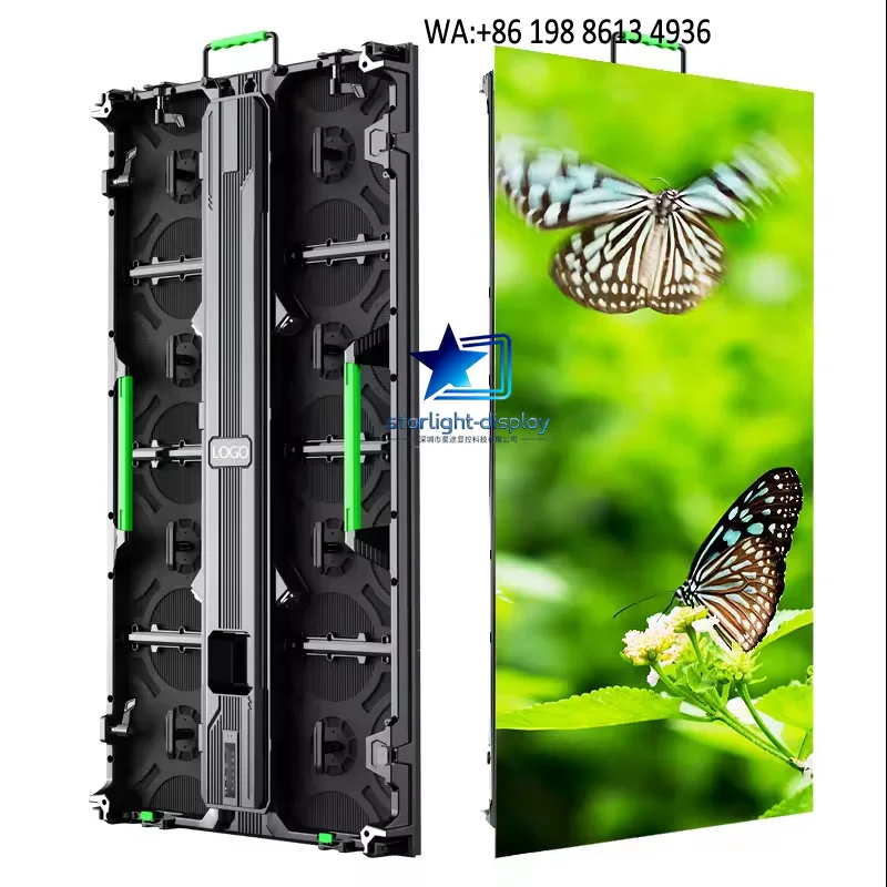 p3.91 outdoor 500 x 1000 LED Rental Screen Outdoor advertising Screen Shopping Mall Electronic LED video wall panel Stage for co