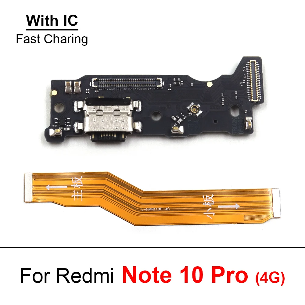 Kit Sostituzione Porta Di Ricarica USB Per Xiaomi Redmi Note 10 Pro: Con Cavo Flex E Strumenti Di Installazione